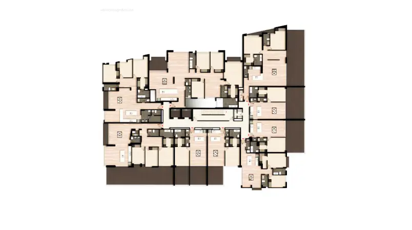 Plano Apto Casa Artek 1