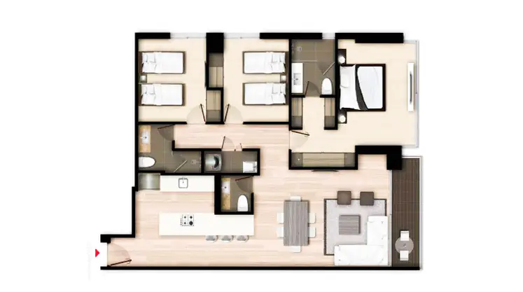 Plano Apto Casa Artek 5
